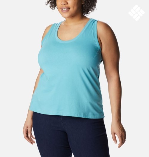 Maiouri Columbia Sapphire Point Dama Turcoaz | Plus Size HZ9AM1S70